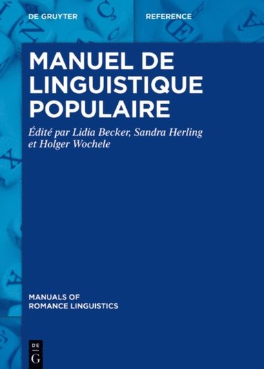 Manuel de linguistique populaire (inbunden)