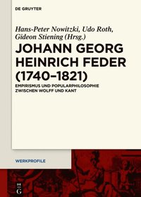 Johann Georg Heinrich Feder (1740?1821) (e-bok)