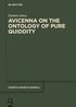 Avicenna on the Ontology of Pure Quiddity