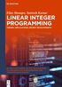 Linear Integer Programming