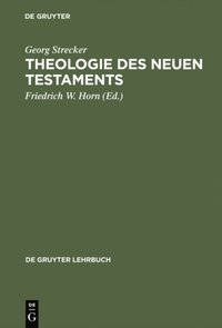 Theologie des Neuen Testaments (e-bok)