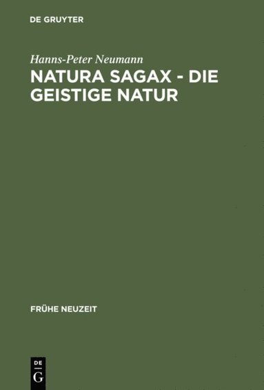 Natura sagax - Die geistige Natur (e-bok)