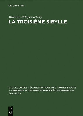 troisième Sibylle (häftad)