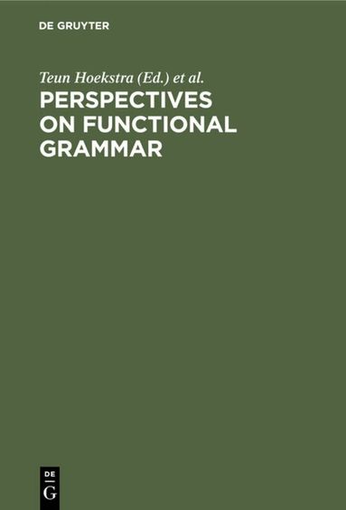 Perspectives on Functional Grammar (h�ftad)