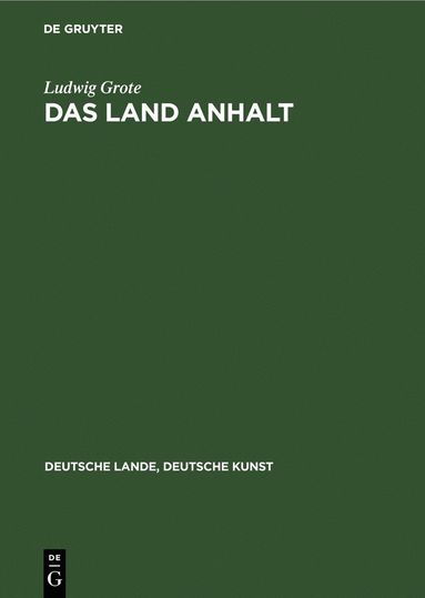 Das Land Anhalt (häftad)