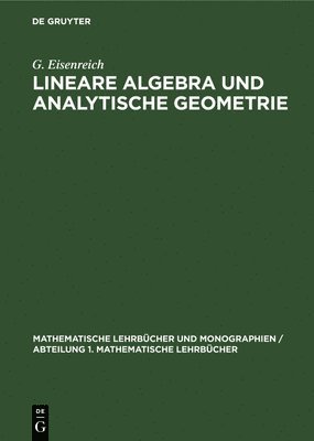Lineare Algebra Und Analytische Geometrie (inbunden)