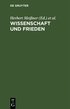 Wissenschaft Und Frieden