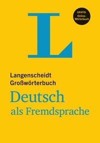 Langenscheidts Grossworterbuch Deutsch als Fremdsprache (häftad)