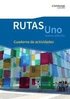 RUTAS Uno nueva edicin. Arbeitsheft: Cuaderno de actividades. Einfhrungsphase. Gymnasiale Oberstufe in Nordrhein-Westfalen u.a.