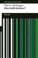 Was hei�t Denken?. Vorlesung Wintersemester 1951/52. [Was bedeutet das alles?] (h�ftad)