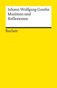 Maximen und Reflexionen (e-bok)