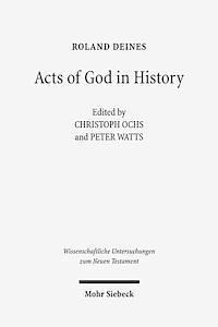 Acts of God in History (inbunden)