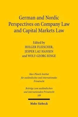 German and Nordic Perspectives on Company Law and Capital Markets Law (hftad)