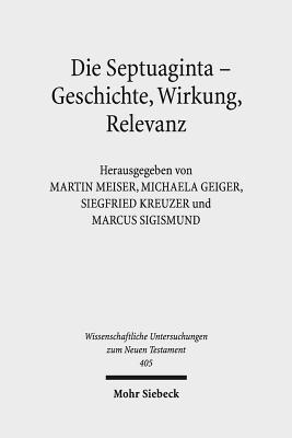 Die Septuaginta - Geschichte, Wirkung, Relevanz (hftad)