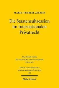 Die Staatensukzession im Internationalen Privatrecht (hftad)