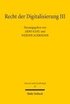 Recht der Digitalisierung III