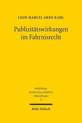 Publizit�tswirkungen im Fahrnisrecht (h�ftad)