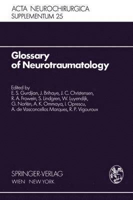 Glossary of Neurotraumatology (inbunden)