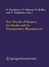New Trends of Surgery for Cerebral Stroke and its Perioperative Management