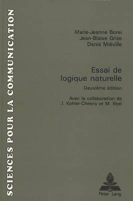 Essai de Logique Naturelle (häftad)