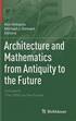 Architecture and Mathematics from Antiquity to the Future