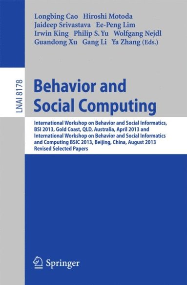 Behavior and Social Computing (e-bok)