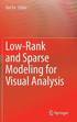 Low-Rank and Sparse Modeling for Visual Analysis