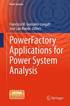 PowerFactory Applications for Power System Analysis