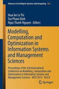 Modelling, Computation and Optimization in Information Systems and Management Sciences (hftad)