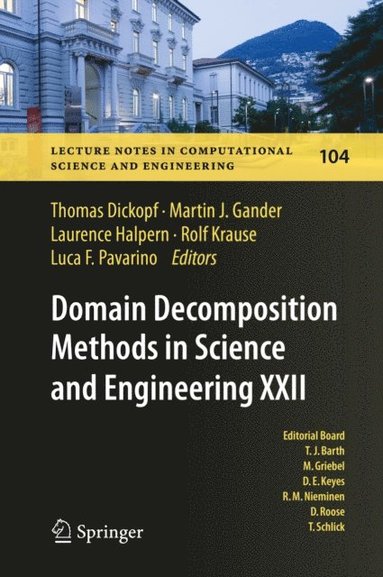 Domain Decomposition Methods in Science and Engineering XXII (hftad)