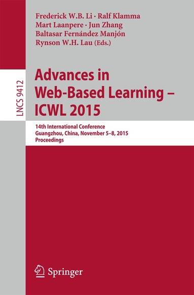 Advances in Web-Based Learning -- ICWL 2015 (h�ftad)