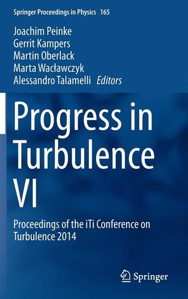 Progress in Turbulence VI (inbunden)
