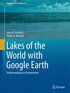 Lakes of the World with Google Earth