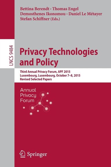 Privacy Technologies and Policy (hftad)