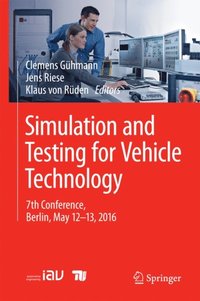 Simulation and Testing for Vehicle Technology (e-bok)