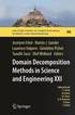 Domain Decomposition Methods in Science and Engineering XXI