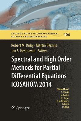 Spectral and High Order Methods for Partial Differential Equations ICOSAHOM 2014 (hftad)