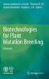 Biotechnologies for Plant Mutation Breeding