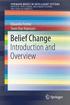 Belief Change