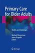 Primary Care for Older Adults