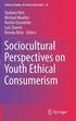 Sociocultural Perspectives on Youth Ethical Consumerism