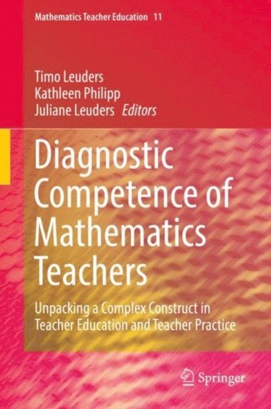 Diagnostic Competence of Mathematics Teachers (e-bok)