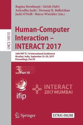 Human-Computer Interaction  INTERACT 2017 (hftad)