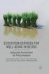 Ecosystem Services for Well-Being in Deltas