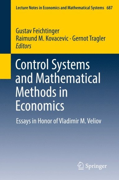 Control Systems and Mathematical Methods in Economics (e-bok)