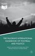 The Palgrave International Handbook of Football and Politics