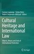 Cultural Heritage and International Law