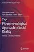 Phenomenological Approach to Social Reality