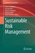 Sustainable Risk Management