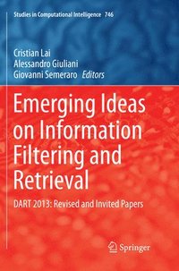 Emerging Ideas on Information Filtering and Retrieval (hftad)